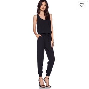 Joie Mardalina Crepe Jumpsuit Small